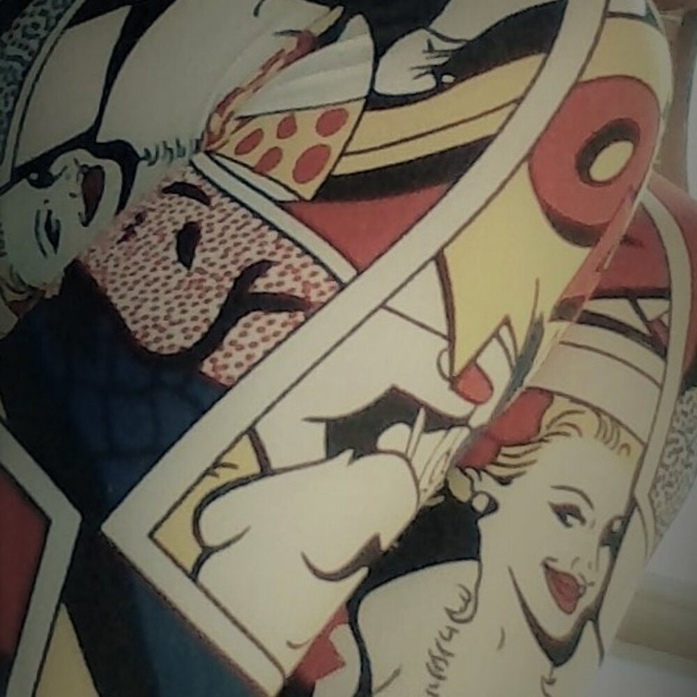 Stretchy cartoon design legging Small spandex & polyester